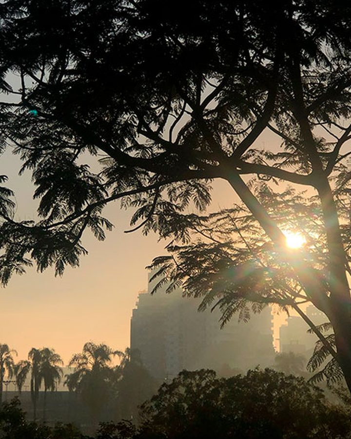 Pôr do sol, foto original